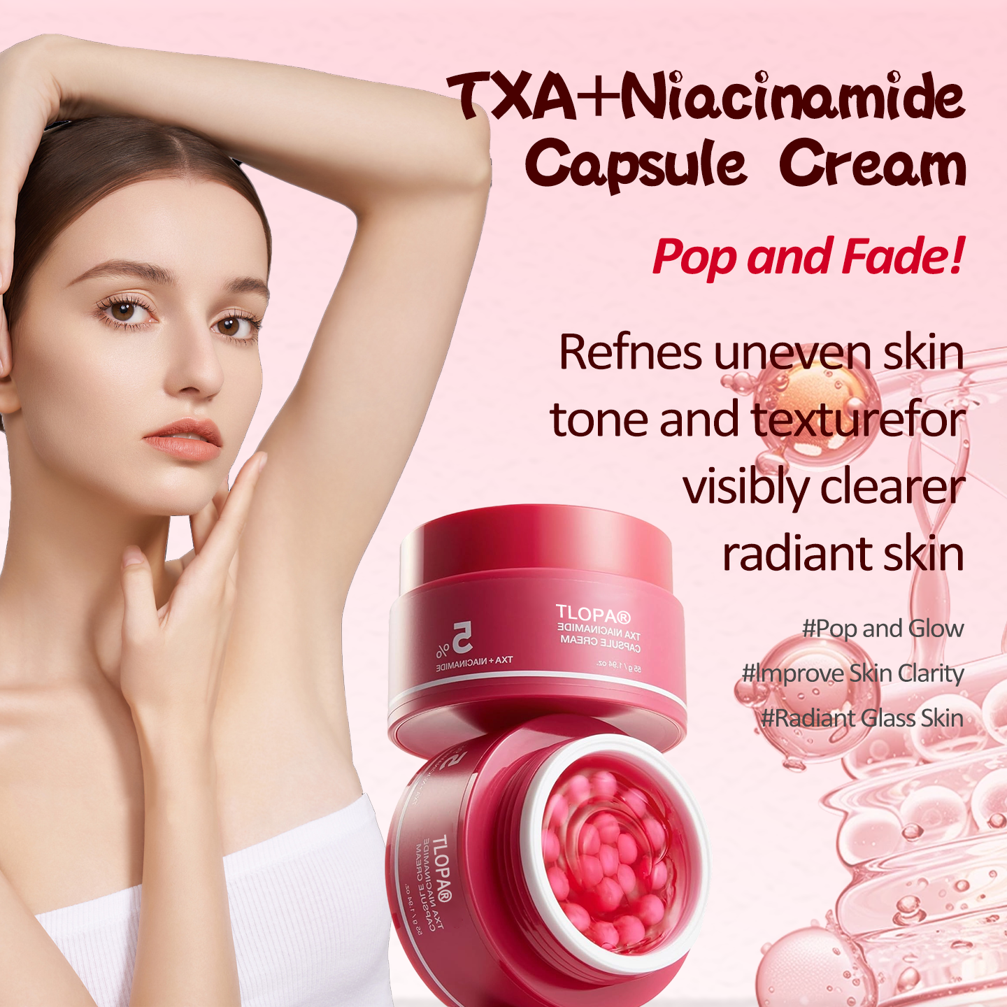 🔥🔥🔥Final 3 hours 70% OFF:🌸Mix & Match Boba Cream Set💟