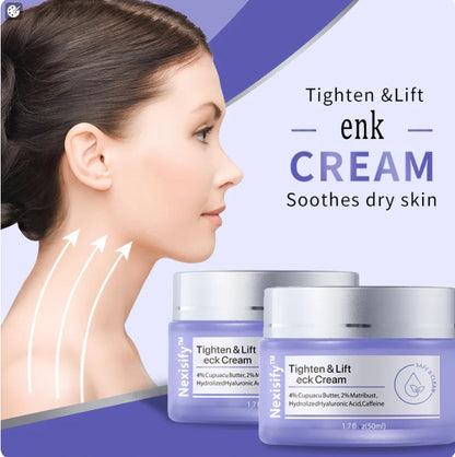 ECK ighten &amp; Lift Neck Cream  Revolutionizing Neck Skincare
