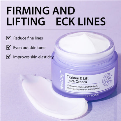 ECK ighten &amp; Lift Neck Cream  Revolutionizing Neck Skincare