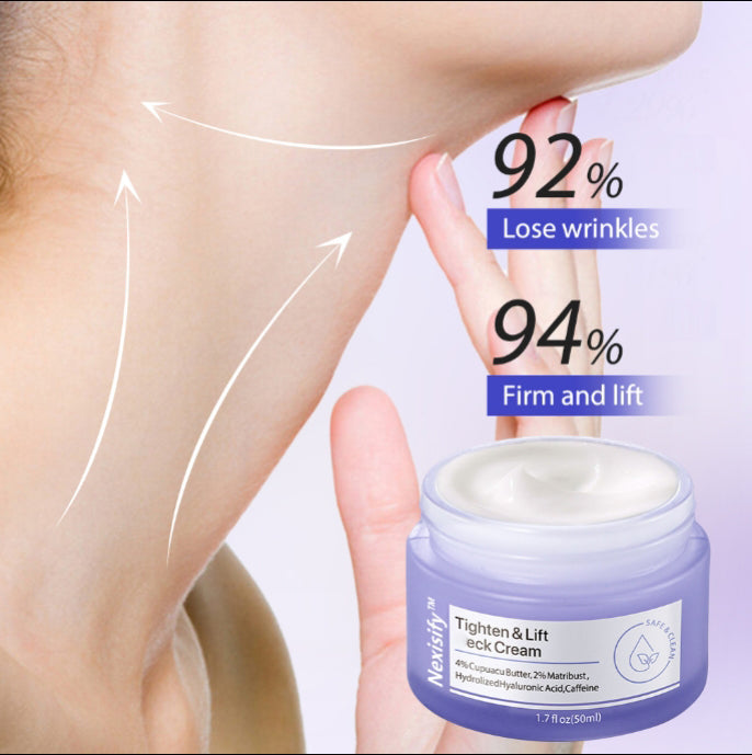 ECK ighten &amp; Lift Neck Cream  Revolutionizing Neck Skincare