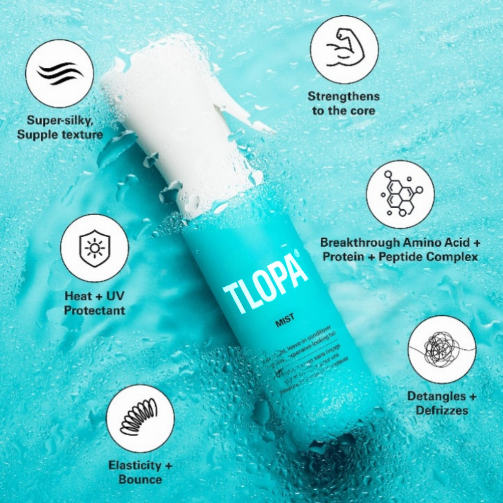 TLOPA® | Hair Care Spray, Smooth and Anti-frizzy Hair, Leave-in Spray