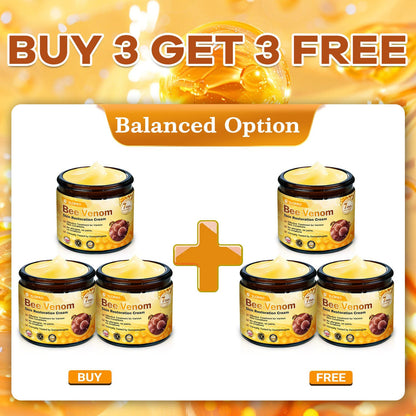 🍀TLOPA® Bee Venom Skin Restoration Cream –💖 Anti-aging,Hydrating, Skin Repair, Even Tone, Acne and Dark Spot Treatment, Wart and Mole Removal, Psoriasis Relief