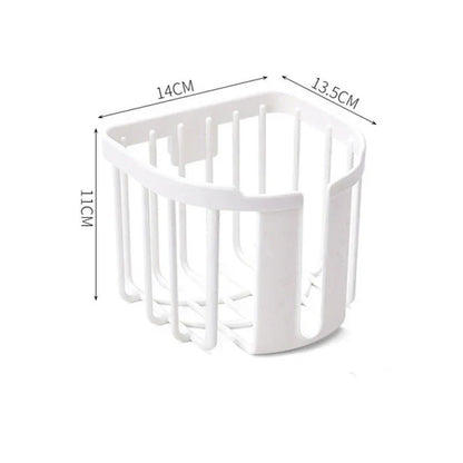 Punch-Free Toilet Paper  Box Wall-Mounted Sticky Paper Storage Box Toilet Paper Holder Roll Paper