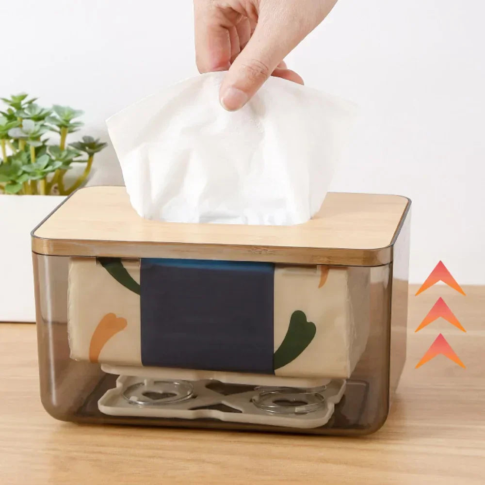 Automatic Spring Issue Box Presents Box for Safety Driving Kitchen Tissue Boxes